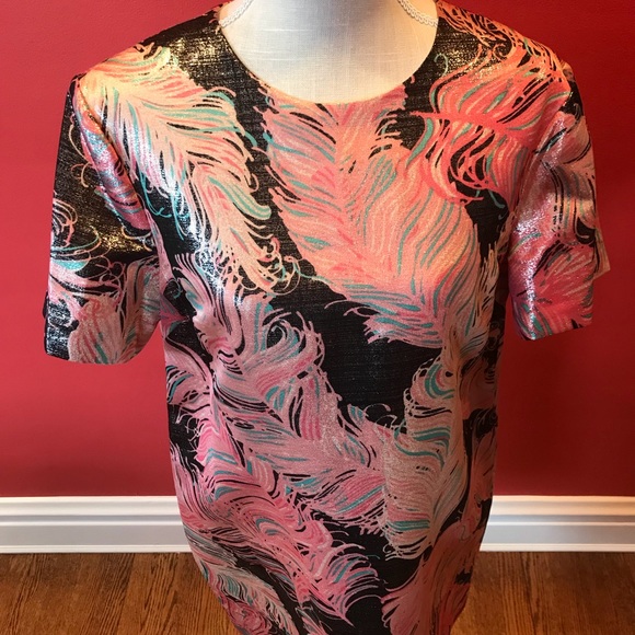 Kate Spade New York Regal Plumes Dress NWT 12 - Picture 2 of 4